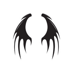 Dragon wings Tattoo Illustration