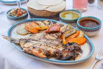 Mariscos con sazón Mexicano, Comida de Tulum, México