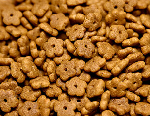 dry cat food. Cat food with excellent detailing