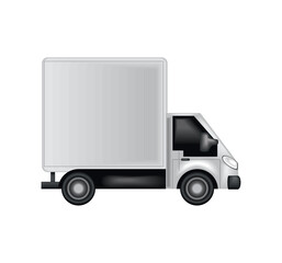 delivery truck mockup