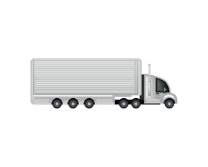 cargo truck mockup
