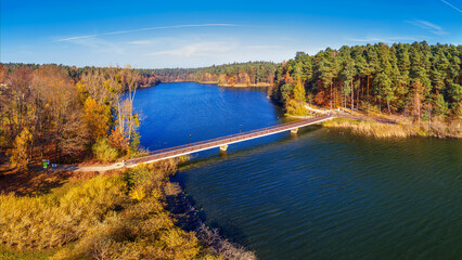 Jezioro Długie w Olsztynie - obrazy, fototapety, plakaty