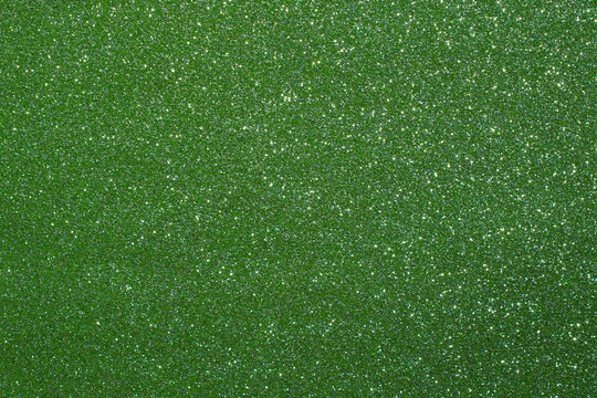 Green gold silver gilter background bokeh