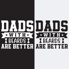 father's day creative t-shirt design and vector template