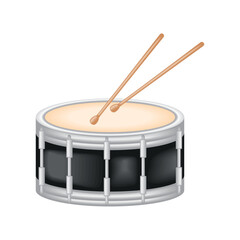 realistic drum instrument