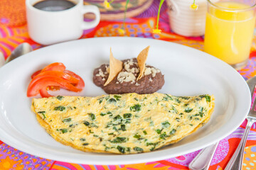 Huevos con Chaya, Desayunos en restaurantes de México, Gastronomía