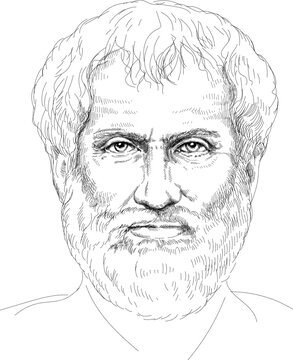 Aristotle - Greek philosopher and polymath during the Classical period in Ancient Greece