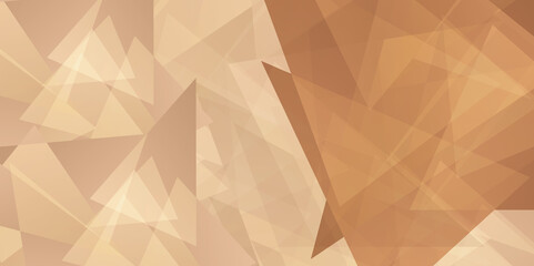 Brown color abstract dynamic shapes background art