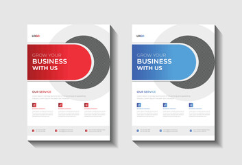 Business flyer template - Digital marketing agency flyer design