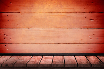 Close-up of wood paneling