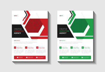 Business flyer template - Digital marketing agency flyer design