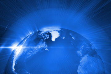 Global technology background