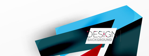 Background color abstract overlapping lines. Minimal composition vector illustration for wallpaper banner background or landing page