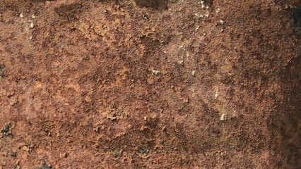 Terracotta rusty meterial texture background