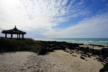 gazebo on the beach