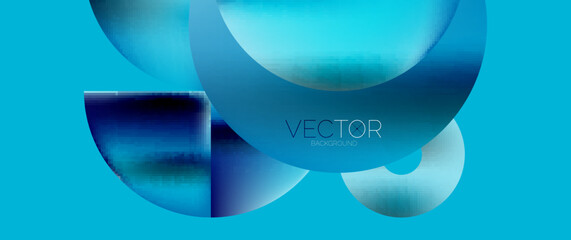 Circle composition abstract wallpaper background