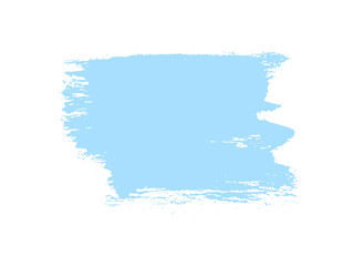 Pastel blue background, Vector, rectangle blot. Ink illustration.