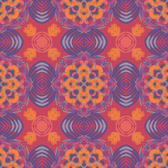 seamless pattern with flowers