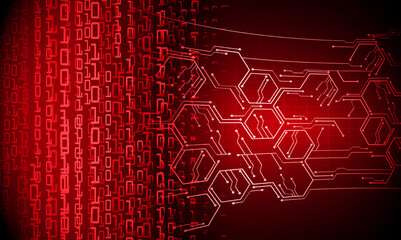 cyber circuit future technology concept background
