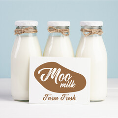Moo Milk Logo 