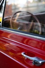 car in motion