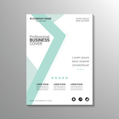 modern business flyer design template