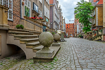 Old Town of Gdańsk, Poland.	 - obrazy, fototapety, plakaty