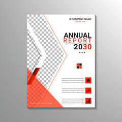 creative simple annual report design template