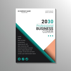 modern corporate business cover design template