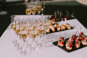 Celebration wedding Glasses Champaign 
