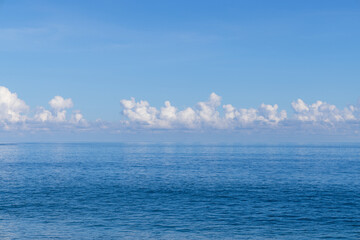 Obraz premium Blue sky and the sea in Hualien