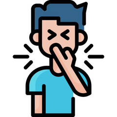 cough line color icon