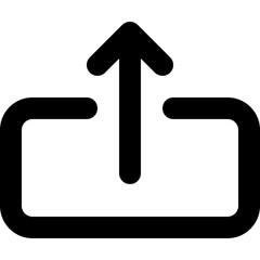 file upload line icon