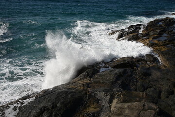 Visisting the coastline and contemplating its relaxing moments