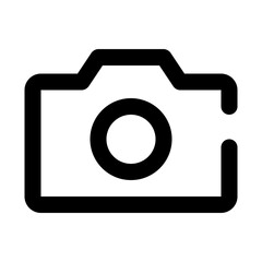 camera line icon
