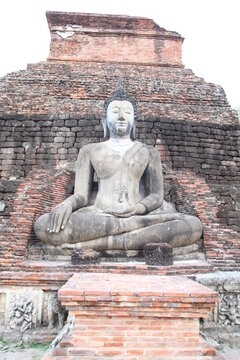 Buddha statue in Sukhothai Historical Park, Sukhothai Province, Thailand