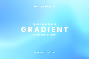 Abstract blurred gradient mesh background in bright multi color. Colorful smooth banner template.