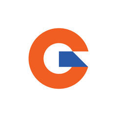Letter G logo or icon design. template elements. geometric abstract logos