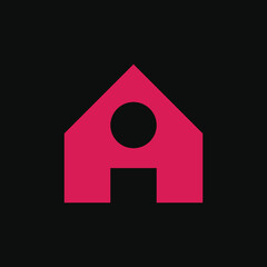 Letter I logo or icon design. template elements. geometric abstract logos