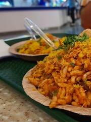 Indian Street food named chaat.