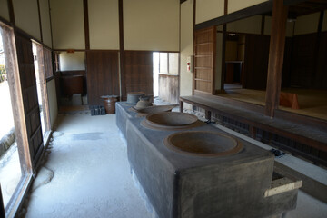 旧崇広堂　台所　三重県伊賀市上野丸之内