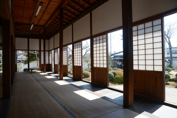 旧崇広堂　講堂室内　三重県伊賀市上野丸之内 © ogurisu