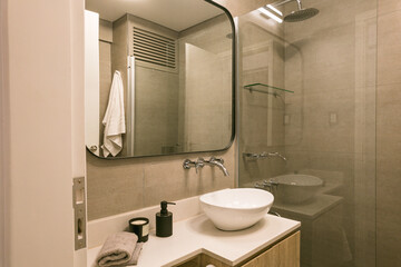 modern bathroom interior