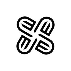 Abstract logo. Geometric abstract logos. Icon design