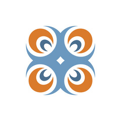 Abstract logo. Geometric abstract logos. Icon design