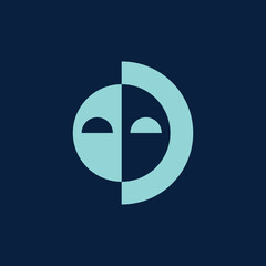 Abstract logo. Geometric abstract logos. Icon design