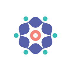 Abstract logo. Geometric abstract logos. Icon design