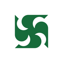 Abstract logo. Geometric abstract logos. Icon design