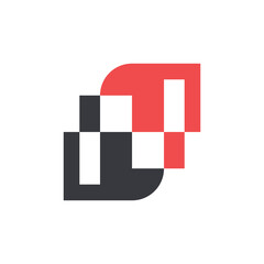 Abstract logo. Geometric abstract logos. Icon design