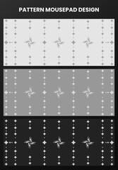 mousepad design pattern, star pattern design, seamles pattern for desk mat